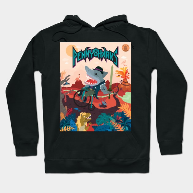 Prehistoric Proportions Hoodie by PennySharksOfficial